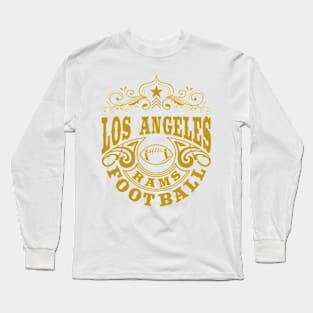 Vintage Retro Los Angeles Rams Football Long Sleeve T-Shirt